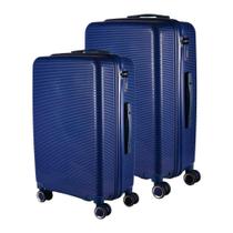 Cj Mala 35Kg + 23Kg Polipropileno Inquebrável ul Marinho Cj Mala 35Kg + 23Kg Polipropileno Inquebrável ul Marinho