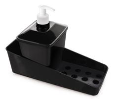 Cj Porta Detergente De Plástico 600ml Sabão Esponja Dispense Cj Porta Detergente De Plástico 600ml Sabão Esponja Dispense