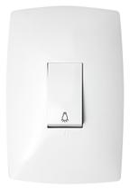 Cj Pulsador De Minuteria 4X2 - Blux Home Branco Cj Pulsador De Minuteria 4X2 - Blux Home Branco