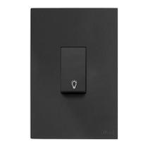 Cj Pulsador De Minuteria Ver. 4X2 - Recta Home Grafite Fosco