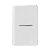 Cj Pulsador Para Minuteria Hori.4X2 Novara Branco / Cromado Cj Pulsador Para Minuteria Hori.4X2 Novara Branco / Cromado