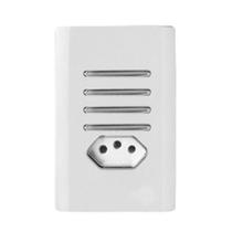 Cj Quadruplo Simples + Tomada 10A 4X2 Novara Branco Cromado Cj Quadruplo Simples + Tomada 10A 4X2 Novara Branco Cromado