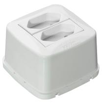 Cj Sobrepor Mod 2T 2P+T 10A 250V Petra Mec