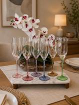 CJ TACA CHAMPANHE 240ml 25X7cm C/6 PCS COLORS HASTE COLORIDO CJ TACA CHAMPANHE 240ml 25X7cm C/6 PCS COLORS HASTE COLORIDO