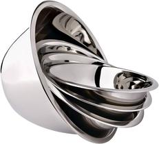 Cj tigelas 4 peças em inox orcil (24, 28, 32, 36 cm)