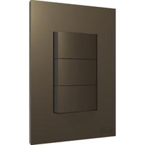 Cj Tomada 10A 20A Interruptor Simples Paralelo Conjunto 4x2 Blux Recta Fendi Fosco + Fácil Instalação Tomada Fendi Caqui Bege Caramelo Cj Tomada 10A 20A Interruptor Simples Paralelo Conjunto 4x2 Blux Recta Fendi Fosco + Fácil Instalação Tomada Fendi Caqui Bege Caramelo