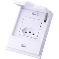 Cj Tomada 20A - Blux B.L'Acqua Branco Cj Tomada 20A - Blux B.L'Acqua Branco