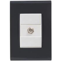 Cj Tomada Conexão Tv Sat Coaxial Liz Grafite Tramontina Completo Pronto Tramontina Cj Tomada Conexão Tv Sat Coaxial Liz Grafite Tramontina Completo Pronto Tramontina