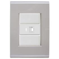 Cj Tomada Rj45 Rj 45 Ethernet Liz Fendi Tramontina Completo Pronto Tramontina