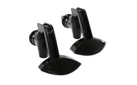 Cj torneira direita + esquerda preta libell