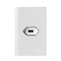 Cj Usb 2.0 Horizontal 4X2 - Branco / Cromado