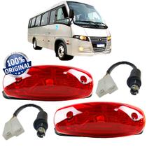 Cj2 Lanterna Teto Vigia Ônibus Caminhão Baú IAM VM +Conector Cj2 Lanterna Teto Vigia Ônibus Caminhão Baú IAM VM +Conector