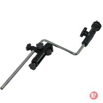 Clamp Bateria Haste P/ Prato Clp-01 Durável Ajustável