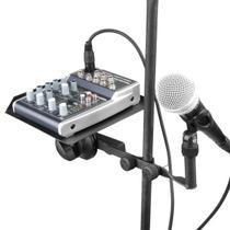 Clamp C30 ASK Suporte Para Microfone De Instrumento E Bandeja Para Apoio De Acessórios Em Pedestal + Nota Fiscal Clamp C30 ASK Suporte Para Microfone De Instrumento E Bandeja Para Apoio De Acessórios Em Pedestal + Nota Fiscal