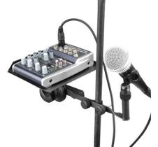 Clamp C30 Para Microfone E Suporte Bandeja Para Acessórios