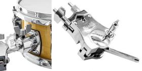 Clamp Holder Torelli TCB89 padrão Yamaha com haste sextavada reta para sustentar tons e acessórios