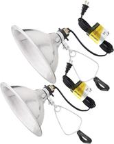 Clamp Lamp Light Simple Deluxe HIWKLTCLAMPLIGHTMX2, pacote com 2