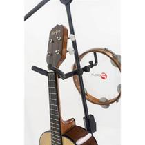 Clamp Multifuncional Duplo - C3 - ASK - Descanso para Cavaquinho, Ukulele e Violino - Versatilidade e Praticidade Clamp Multifuncional Duplo - C3 - ASK - Descanso para Cavaquinho, Ukulele e Violino - Versatilidade e Praticidade