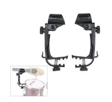 Clamp smart microfone clip 02 bateria c/ 2 pçs