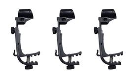 Clamp Suporte Microfone Holder Bateria e Percussão Spanking 629 - 3un