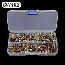 Clamps Para Tubos De Combustível, Óleo E Água De 6mm a 10mm, 75 Peças, Clamps De Mangueira De