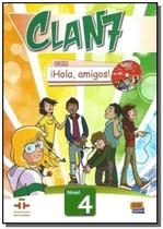 Clan 7 con hola, amigos! 4 libro del alumno + cd-r - EDINUMEN