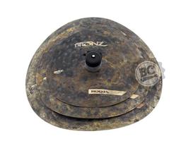Clap Stack Bronz Cymbals Roots Clap Trio de Pratos 9, 11 e 13 som de palma Bronze B20 by Odery Clap Stack Bronz Cymbals Roots Clap Trio de Pratos 9, 11 e 13 som de palma Bronze B20 by Odery