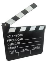 Claquete de Cinema MDF Decorativa - Du Chapeu Presentes