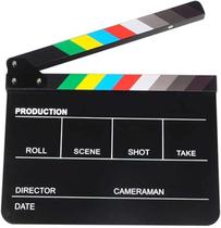 Claquete de Cinema Profissional Preta Claquete de Cinema Profissional Preta