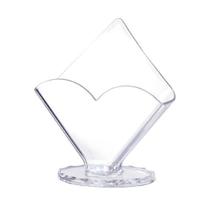 Clara caixa de papel serviette dispenseira de papel de guardanapo de acrílico para home bar hotel dining table kitchen counter - Clear