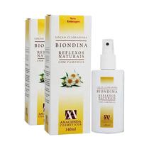 Clareador Anaconda Biondina Super 140ml - 2 Unidades