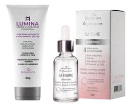 Clareador De Virilha Axila E Serum Intimo Pelvico Hidratante