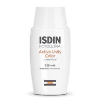 Clareador e Protetor Solar ISDIN Active Unify com Cor FPS99 50ml