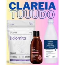 Clareador Kit Virilha Axilas Pele Manchas Escuras Dolomita + Rosa Mosqueta