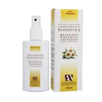 Clareador Reflexos Naturais Biondina 140ml - Anaconda Clareador Reflexos Naturais Biondina 140ml - Anaconda