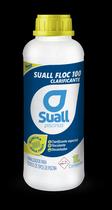 Clarificante decantador suall floc 100 garrafa 1l suall