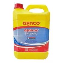 Clarificante e auxiliar de filtração 5l genfloc genco