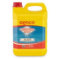 Clarificante Floculante Filtração Piscina Genfloc 5L - Genco Clarificante Floculante Filtração Piscina Genfloc 5L - Genco