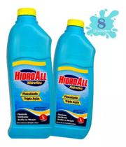 Clarificante floculante hidrofloc 8 LITROS - tripla ação - Hidroall