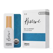 Clarinet Reeds D'Addario Organic Reserve Bb 2.5 Strenght, pacote com 10 Clarinet Reeds D'Addario Organic Reserve Bb 2.5 Strenght, pacote com 10