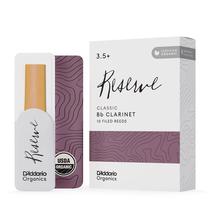 Clarinet Reeds D'Addario Organic Reserve Classic Bb 4.0+, pacote com 10 unidades Clarinet Reeds D'Addario Organic Reserve Classic Bb 4.0+, pacote com 10 unidades