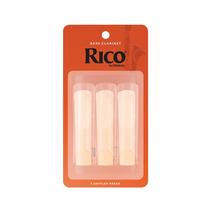 Clarinete baixo Reeds D'Addario Woodwinds Rico REA0330 3.0, pacote com 3
