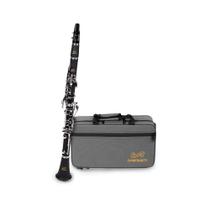 Clarinete Dominante em Sib Bb com 17 Chaves Estojo Luxo