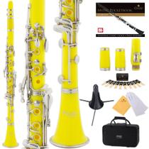 Clarinete Mendini de Cecilio Bb para iniciantes com acessórios