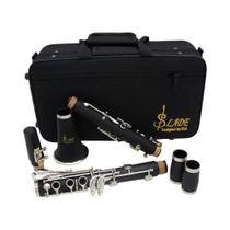 Clarinete Profissional SLADE Tenor Bb Com 17 Chaves, Instrumento De Madeira Em Baquelite Com Palheta