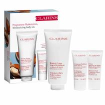 Clarins Kit - Esfoliante Corporal + Hidratante Corporal + Creme para as Mãos e Unhas