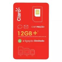 CLARO Chip Pré Pago com recarga