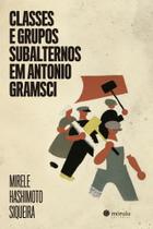 Classes E Grupos Subalternos Em Antonio Gramsci - MORULA EDITORA