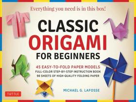 Classic origami for beginners kit - TUTTLE PUBLISHING