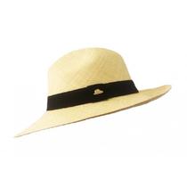 Clássico Chapéu Panamá Semi Fino Natural M